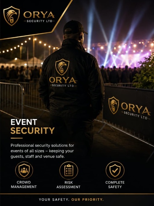 Event Security - ORYA Security Ltd