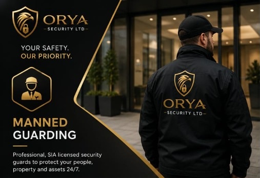 Manned Guarding & Security Officers - ORYA Security Ltd