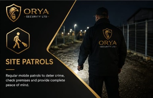 Site Patrols & Mobile Security - ORYA Security Ltd